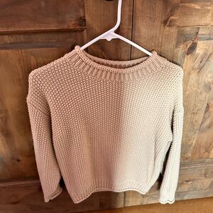 Cozy Cream Knit Sweater